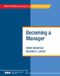  Becoming a Manager